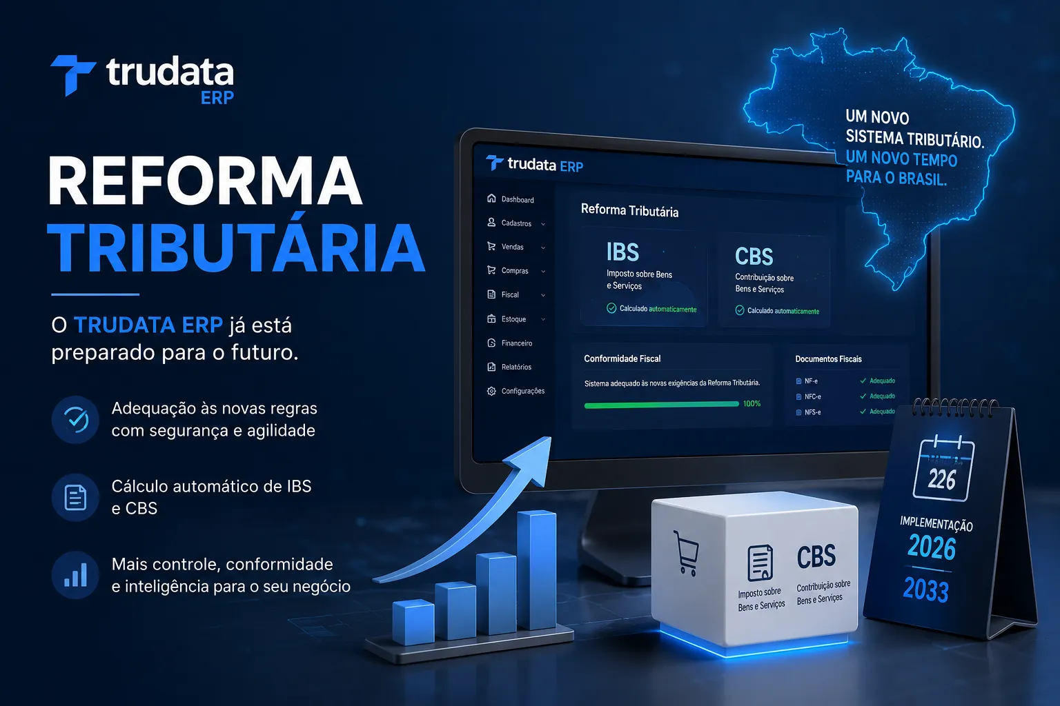 Reforma Tributária no Trudata ERP: o que já está pronto e o que vem por aí